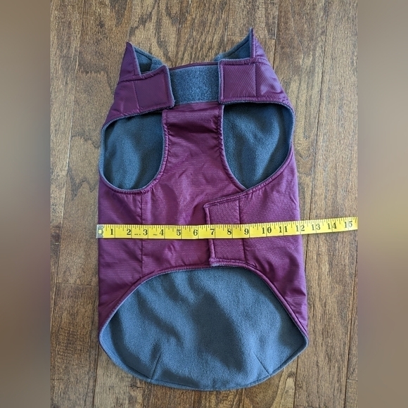 Dog Coat Purple, Sz 18 Inch length & girth 23-28.5 - Picture 6 of 12